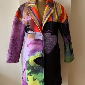 TALIA Colorful Car Coat